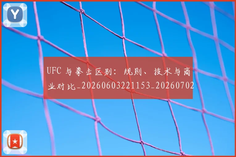 UFC 与拳击区别：规则、技术与商业对比_20260603221153_20260702171952